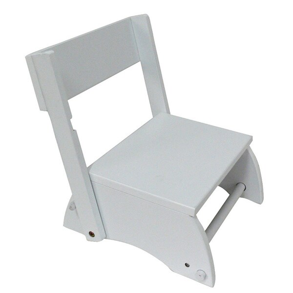 small white stool