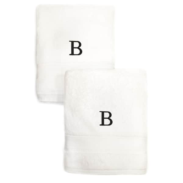 initial hand towels
