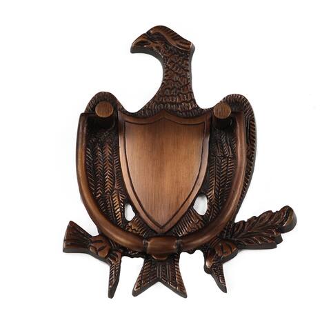 Highpoint Collection 6.25 Inch Eagle Door Knocker in Oil Rubbed Bronze Finish