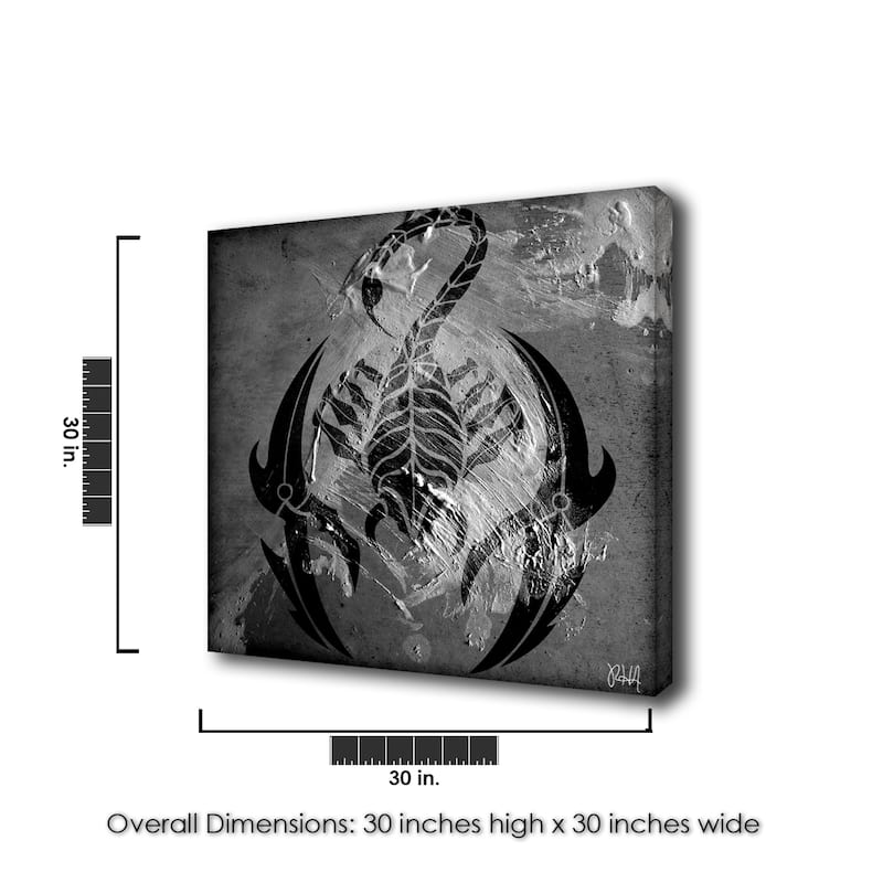Ready2HangArt 'Born2BWild XI' Scorpion Canvas Wall Art