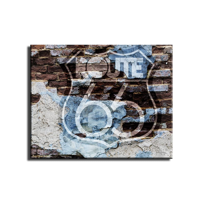 Ready2HangArt 'Born2BWild XII' Textual Canvas Wall Art
