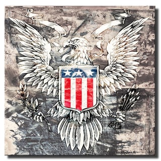 Ready2HangArt 'Born2BWild XXIX' Patriotic Canvas Wall Art