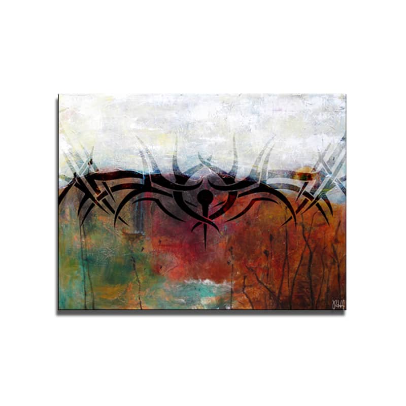 Ready2HangArt 'Born2BWild XXVI' Abstract Canvas Wall Art