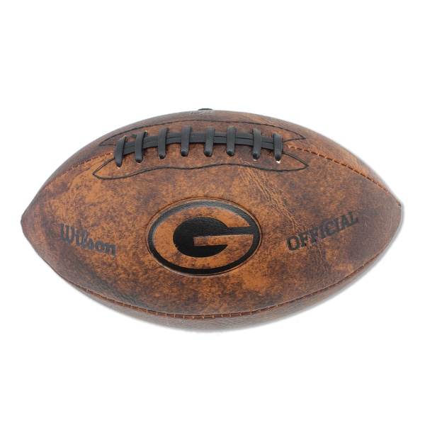 Wilson Green Bay Packers 11-inch Brown Leather Football
