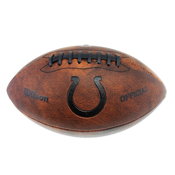 Wilson Indianapolis Colts 11-inch Brown Leather Football