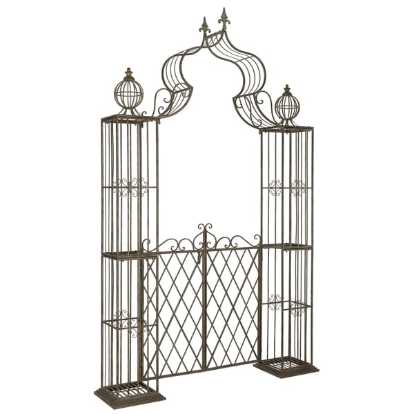 Safavieh Outdoor Living Beatrix Rustic Blue Arbor   17407012