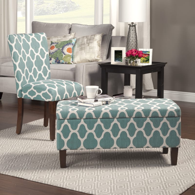 Porch & Den Prospect Decorative Storage Bench