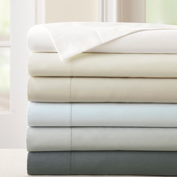 Shop Amraupur Overseas 400 Thread Count 100-percent Cotton 4-piece ...