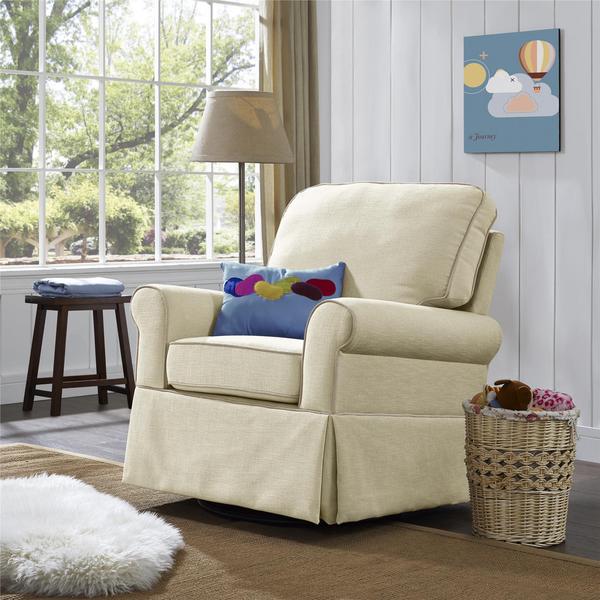 Baby Relax Remi Beige Swivel Glider   17407627  