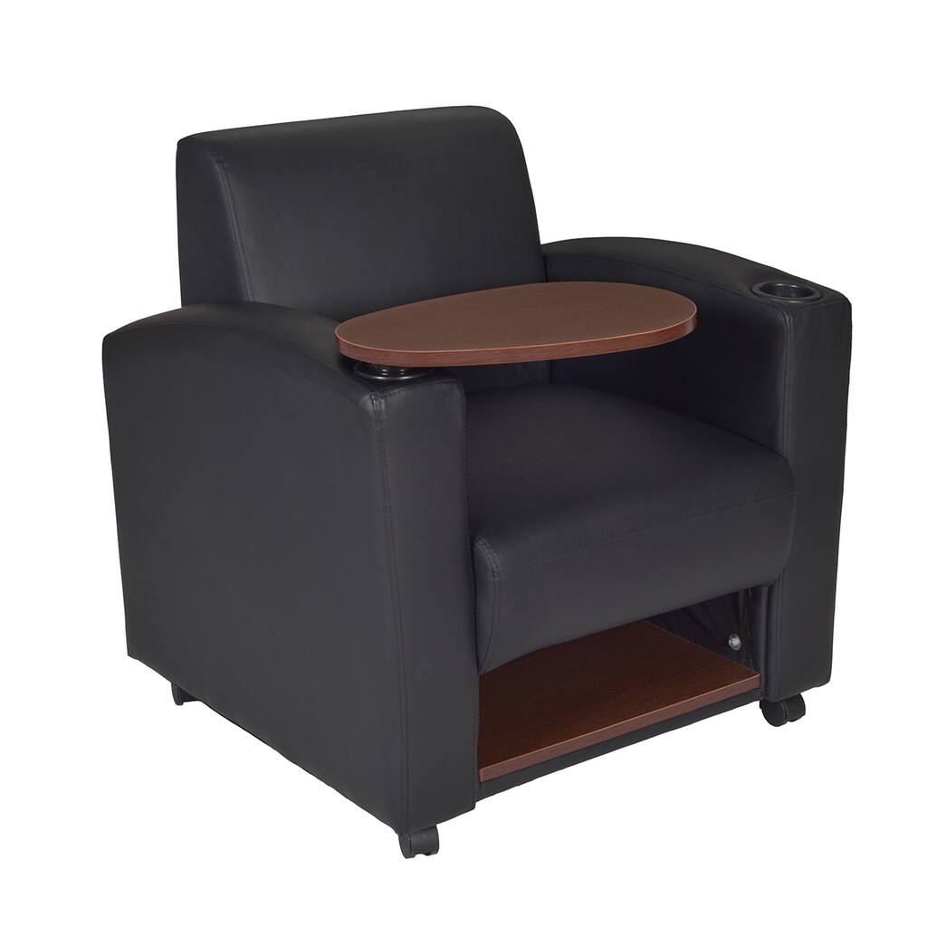 Nova Tablet Arm Chair- Black/Java