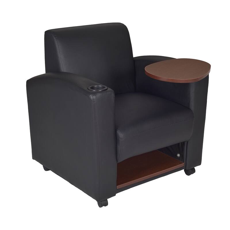 Nova Tablet Arm Chair- Black/Java