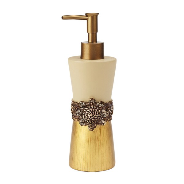 Braided Medallion Lotion Pump
