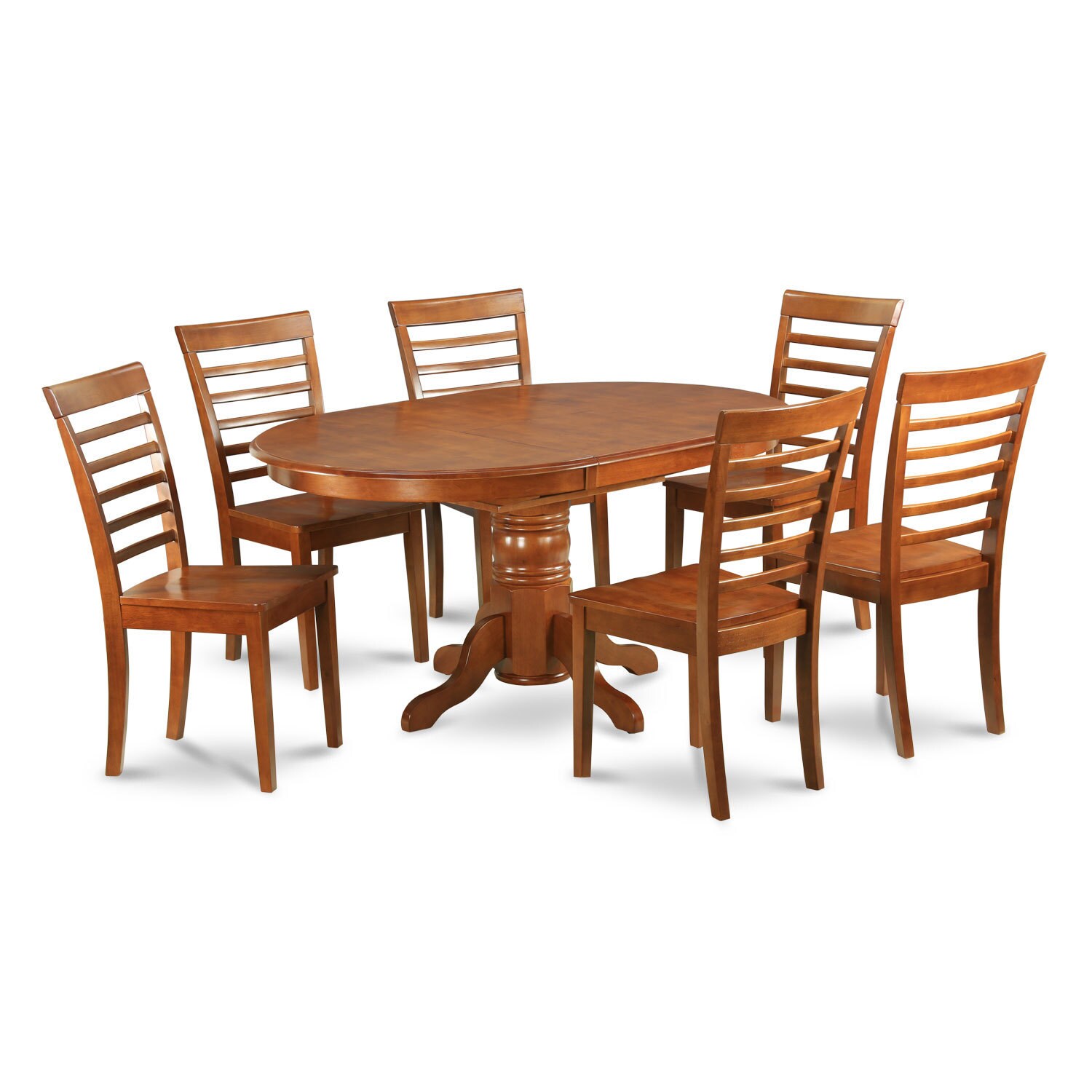Oval 5 Piece Dining Table And 4 Chairs