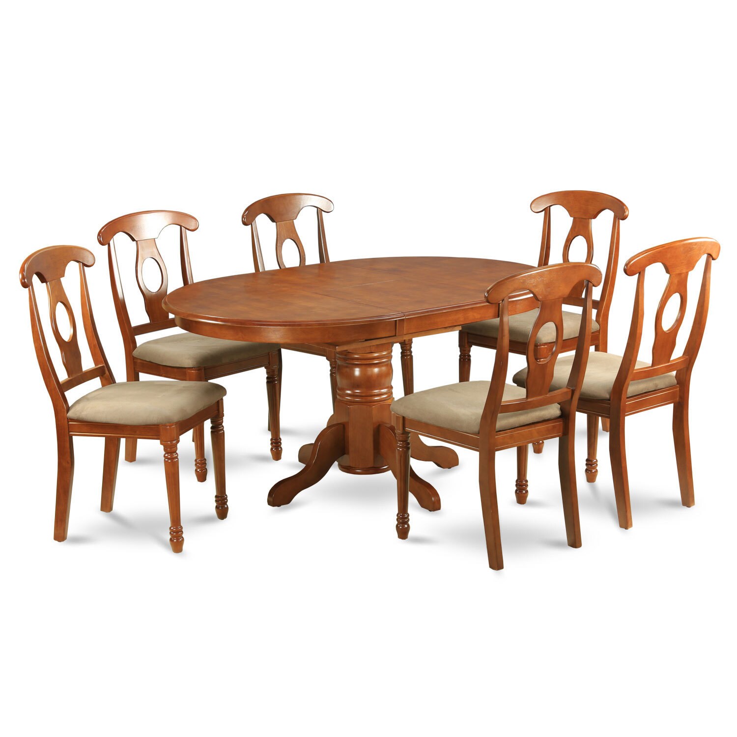 5 Piece Dining Table Having Leaf And 4 Kitchen Chairs For Sale Online EBay