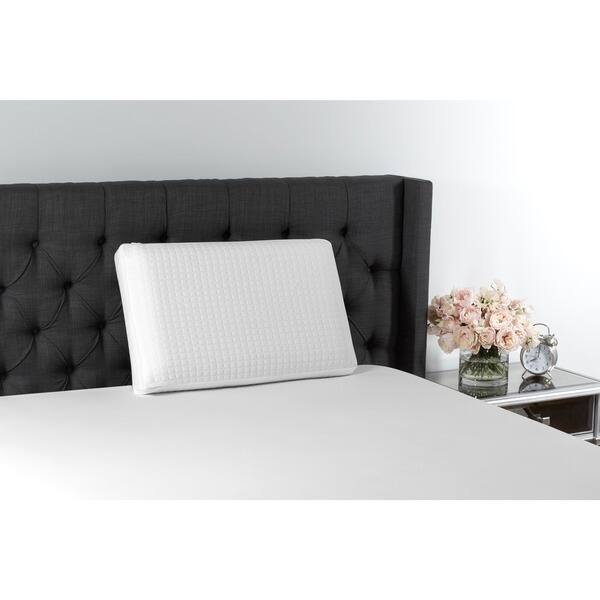 Shop Beautyrest Thermaphase Gel Memory Foam Pillow White Free