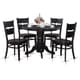 Shop 5-piece Kitchen Nook Round Table with 4 Dinette Chairs - Free ...