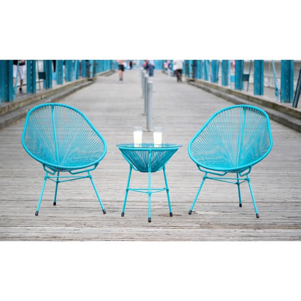 Decorative Modern Indoor/ Outdoor Bistro Dining Set Overstock 10296937