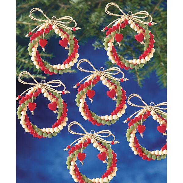 holiday beaded ornament kits