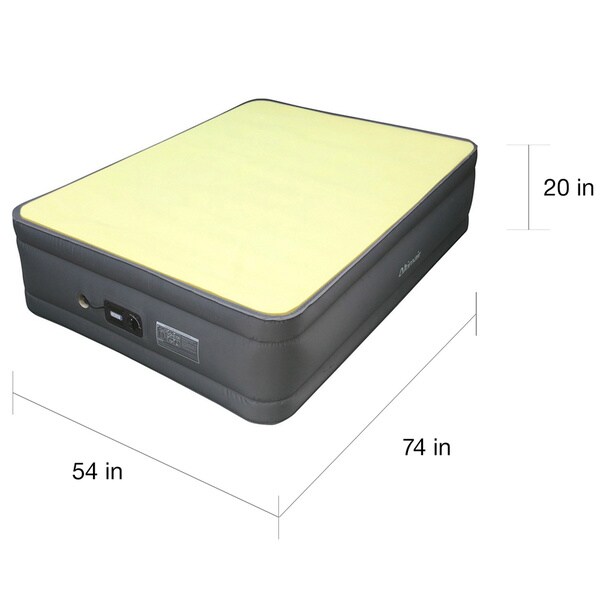 self inflating memory foam mattress