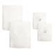preview thumbnail 1 of 25, Authentic Hotel and Spa 4-piece White Turkish Cotton Towel Set with Silver Script Monogrammed Initial