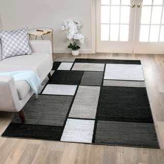 Black Rugs Area For Less Contemporary Modern Bo Grey Area Rug 3