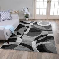 OSTI Abstract Circles Area Rug