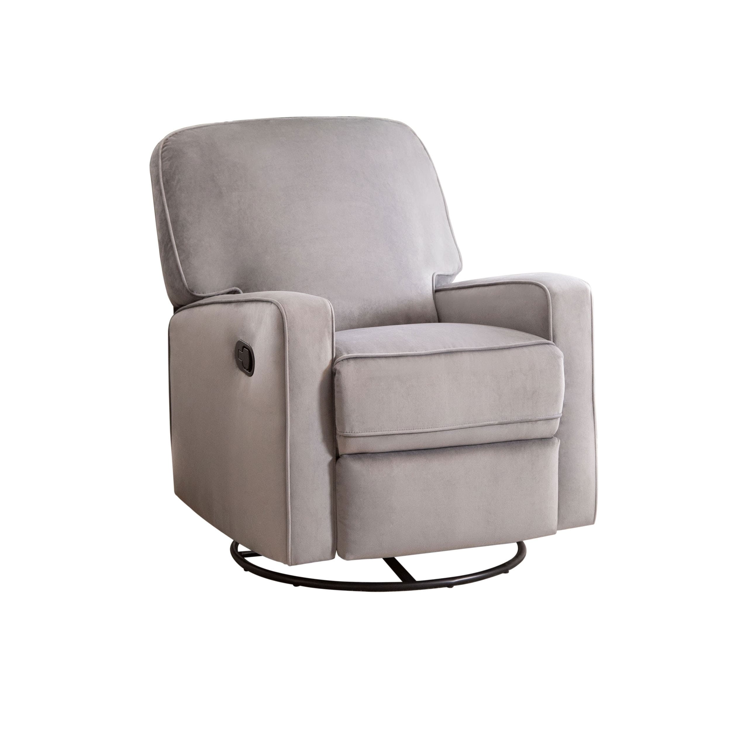 everston swivel glider recliner grey