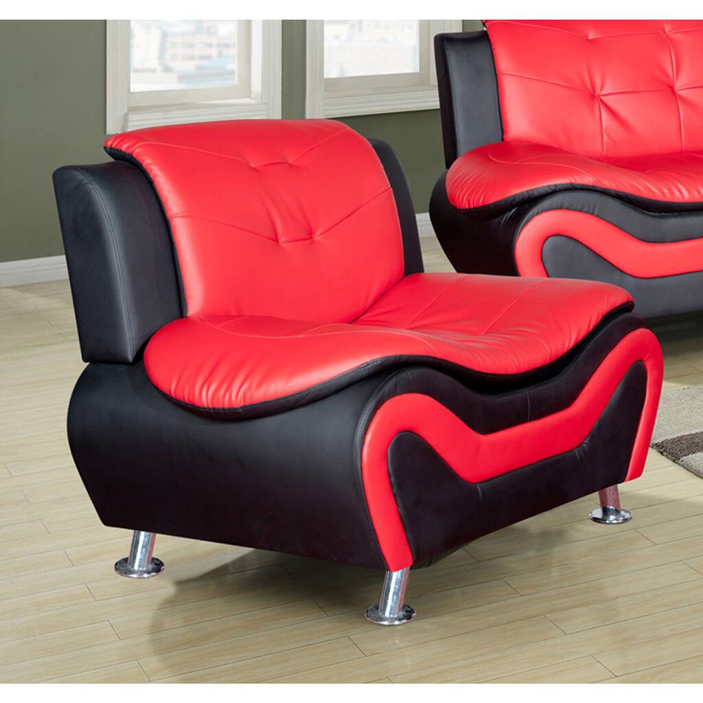 Ceccina Modern Leather Living Room Chair