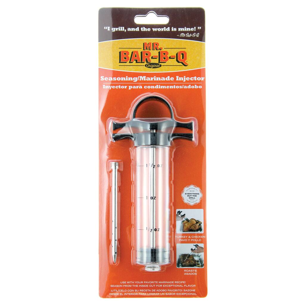 Mr. Bar-B-Q Seasoning and Marinade Meat Injector 40100Y