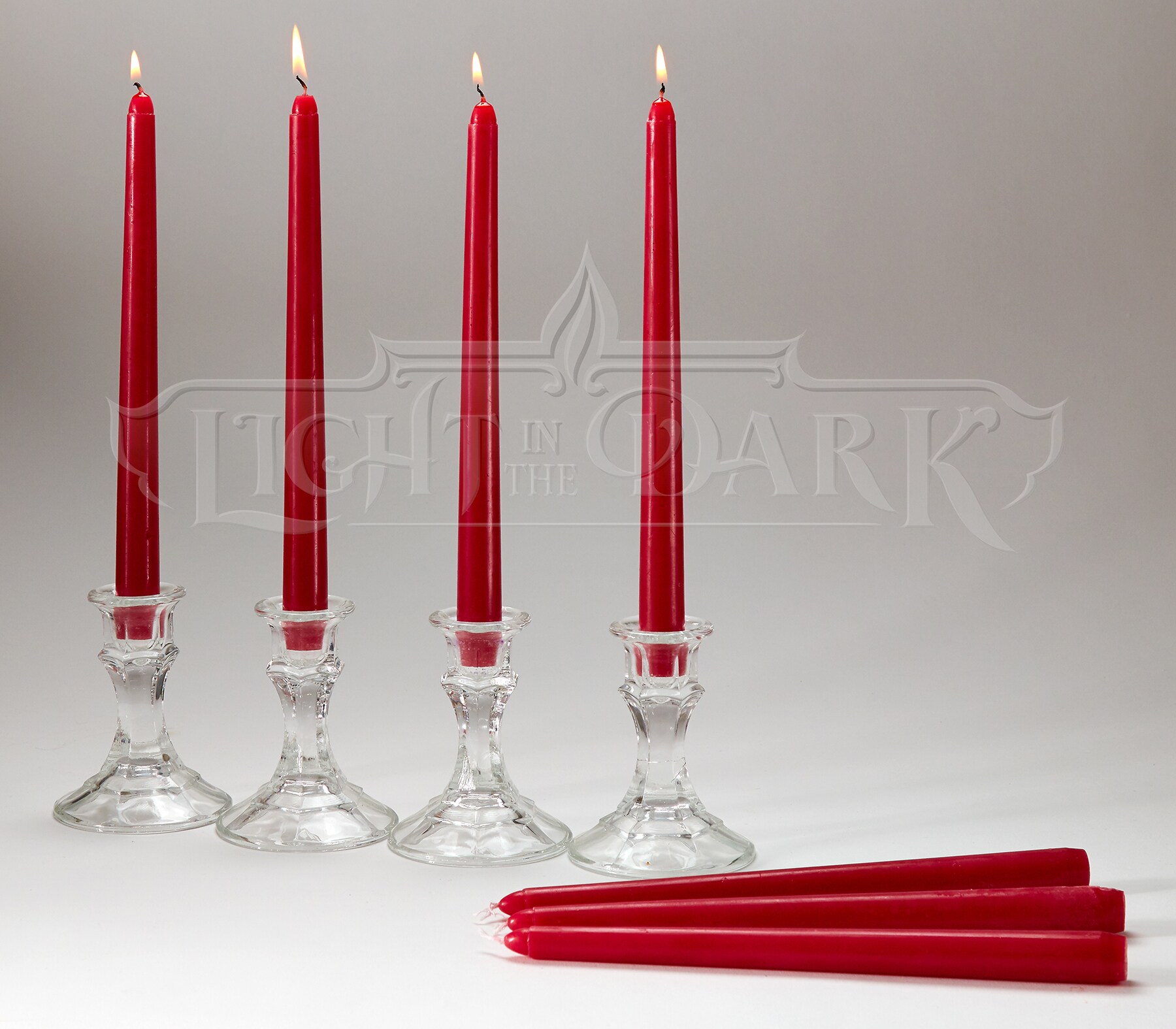 Red Taper Candles with 7.5hour Burn (Set of 14) Bed Bath & Beyond