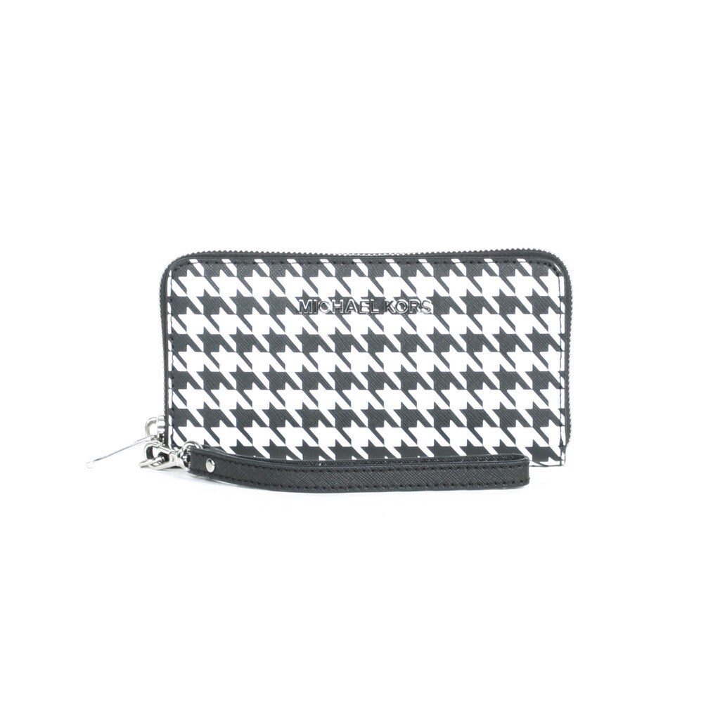 michael kors houndstooth wallet