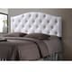 preview thumbnail 4 of 9, Copper Grove Daisy Upholstered Tufton Headboard