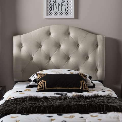 Copper Grove Daisy Upholstered Tufton Headboard