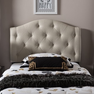 Copper Grove Daisy Upholstered Tufton Headboard