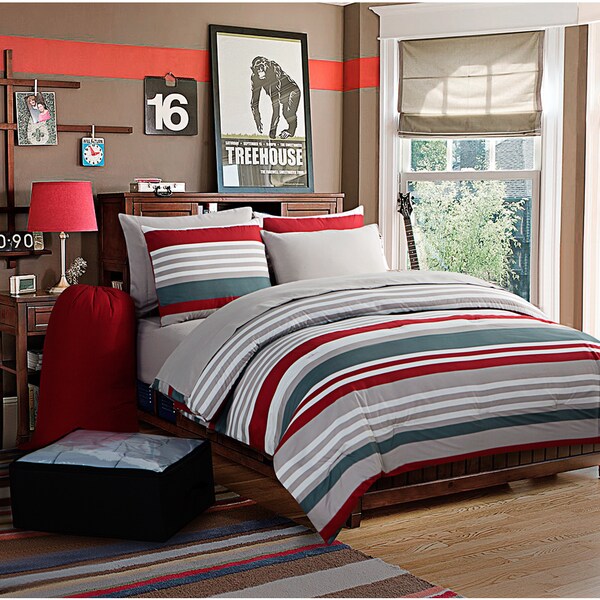 Shop VCNY Finn Striped Bed in a Bag - Free Shipping Today - Overstock ...