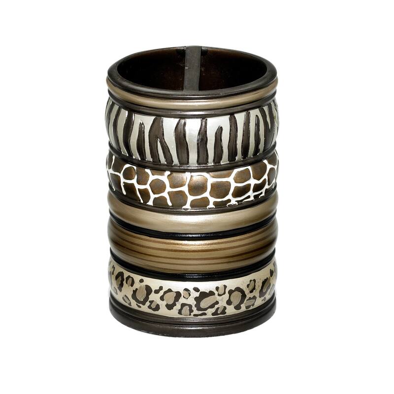 Exotic Animal Print Bath Accessory Collection in 7 Options