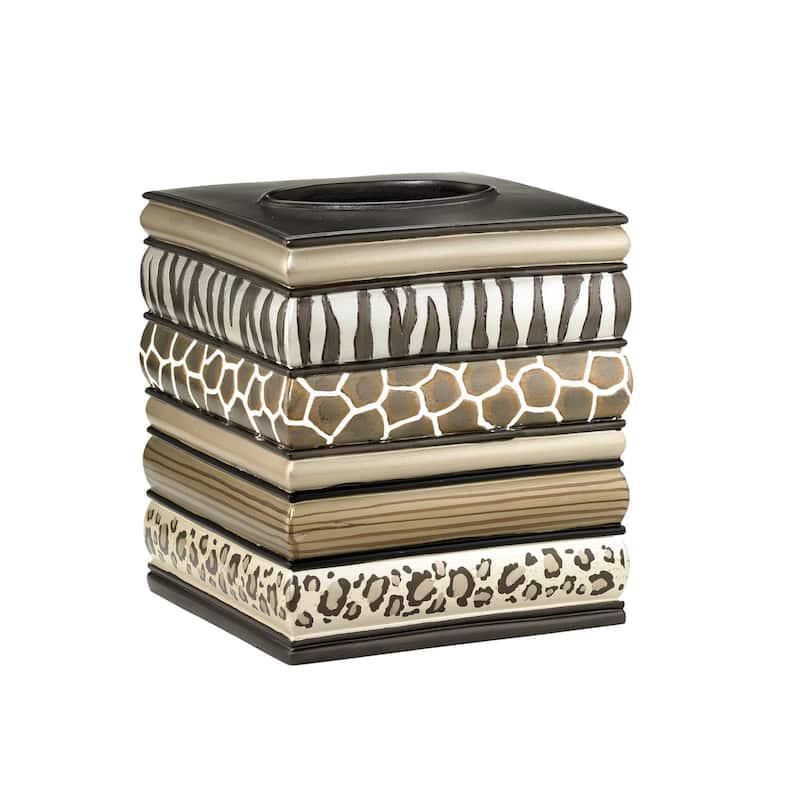 Exotic Animal Print Bath Accessory Collection in 7 Options