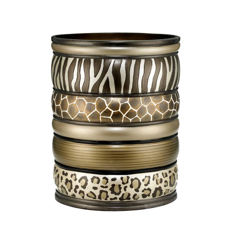 Exotic Animal Print Bath Accessory Collection in 7 Options