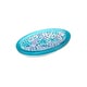 preview thumbnail 5 of 5, Shimmering Aqua Seashell Bath Accessory Collection in 7 Options Blue Soap Dish - Polished