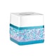 preview thumbnail 4 of 5, Shimmering Aqua Seashell Bath Accessory Collection in 7 Options Blue Tissue Box - Polished