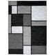 preview thumbnail 7 of 135, World Rug Gallery Contemporary Modern Boxed Color Block Area Rug