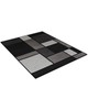 preview thumbnail 13 of 135, World Rug Gallery Contemporary Modern Boxed Color Block Area Rug