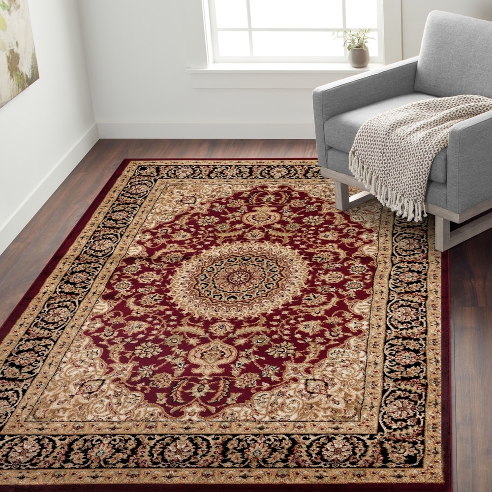 Traditional Classic Oriental Beige Grey Small to Large Discount Rugs Runner Sale