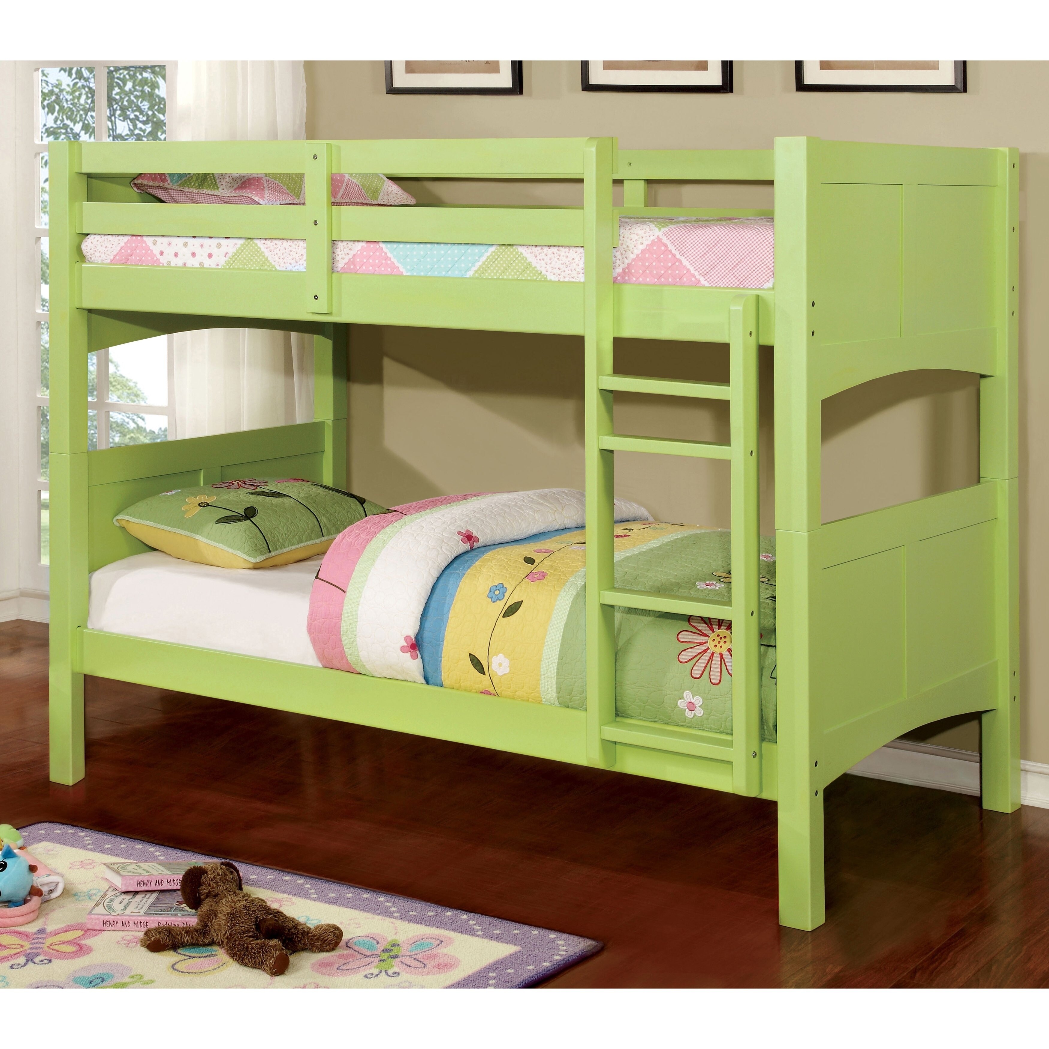 modern twin bunk beds