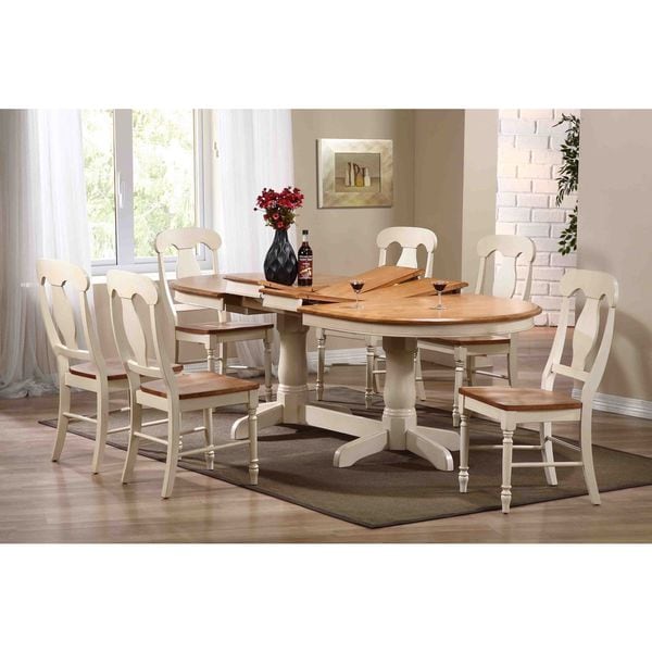 Napoleon Caramel Biscotti Oval 7 piece Dining Set   17416441