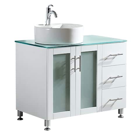 Buy Vessel Bathroom Vanities Vanity Cabinets Online At Overstock
