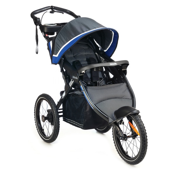 fixed front wheel jogging stroller