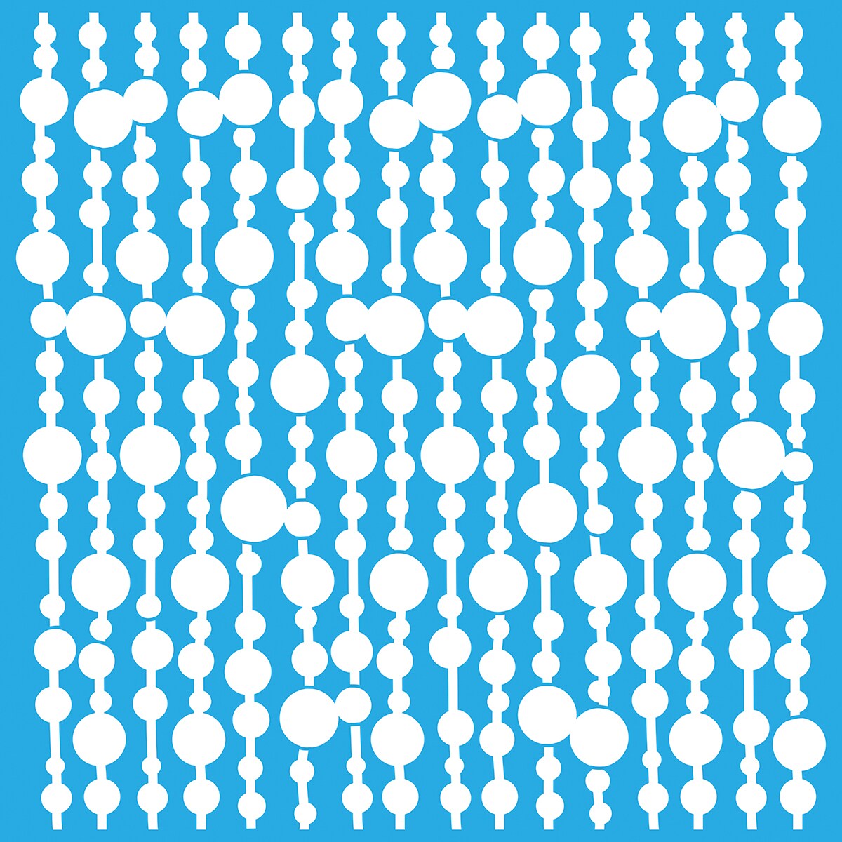 Eternal Design 35 x 37mm Baby Shower White Stickers BSCS 3