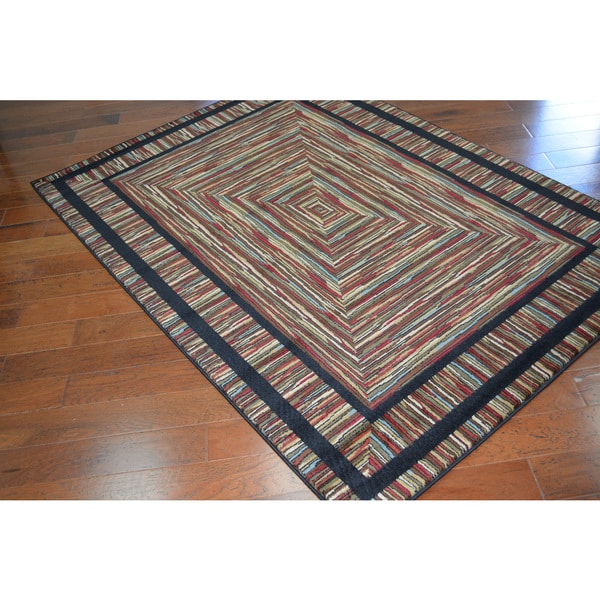 Rustic Lodge Barnsley Multi Area Rug (710x910)   17418178