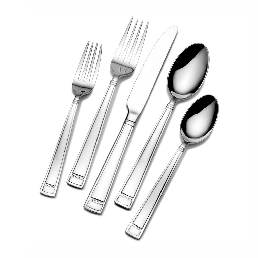 Towle Living Leah Frost 20-piece Flatware Set
